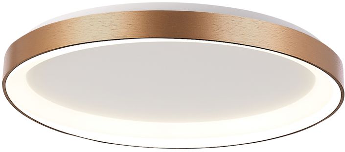 Darmowa Dostawa - Plafon 1x48 W biały-złoty Italux Vico PLF53675058RCGD3KS4KTRDIMM