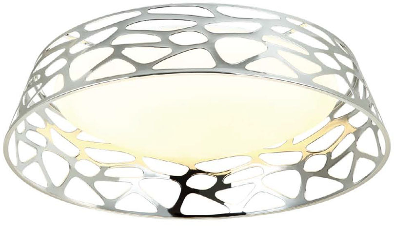Darmowa Dostawa - Plafon 1x48 W biały-chrom Orlicki Design Forina OR81060