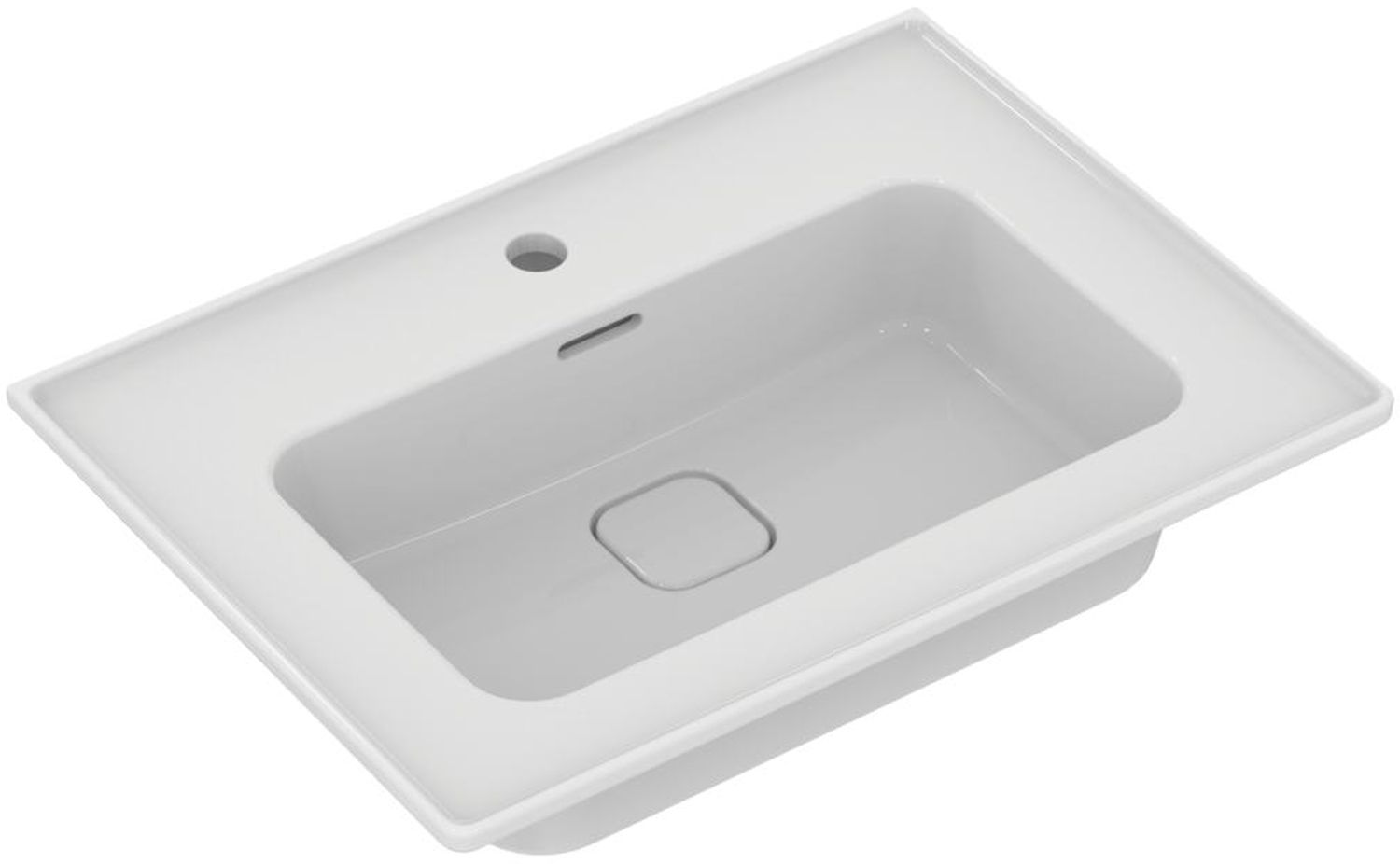 Darmowa Dostawa - Umywalka 64x46 cm prostokątna ścienna-meblowa biała Ideal Standard Strada II T299101