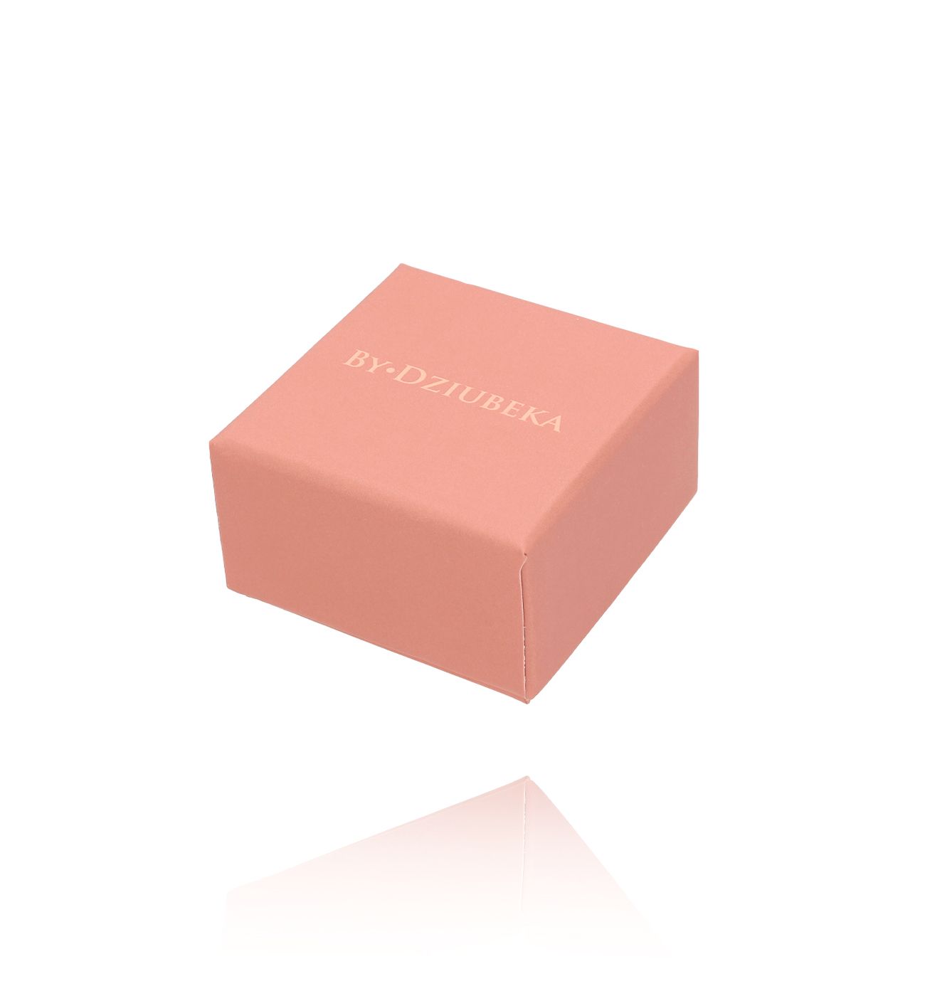 Pudełko peach pink - małe - By Dziubeka