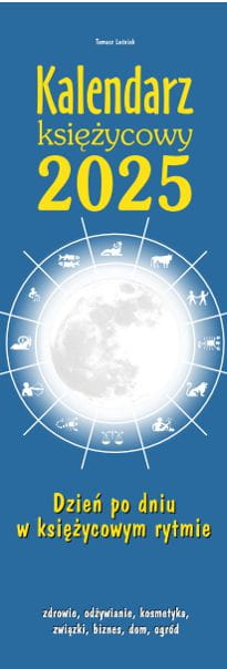 Kalendarz księżycowy 2025 (ścienny)