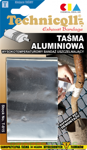 TECHNICQLL TAŚMA ALUMINIOWA EPOKSYDOWA T815 - Petrostar