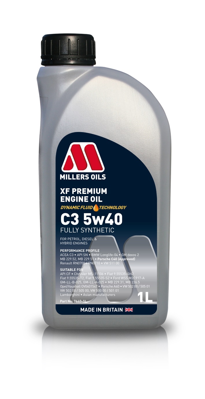 MILLERS OILS XF PREMIUM C3 5W40 1L - Petrostar
