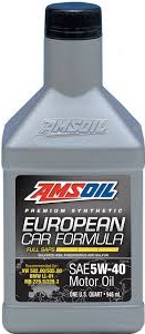 AMSOIL EUROPEAN CAR FORMULA (EFM) 5W40 1QT 946ML - Petrostar