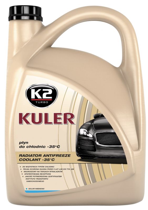 K2 KULER G11 PŁYN DO CHŁODNIC NIEBIESKI 5L - Petrostar