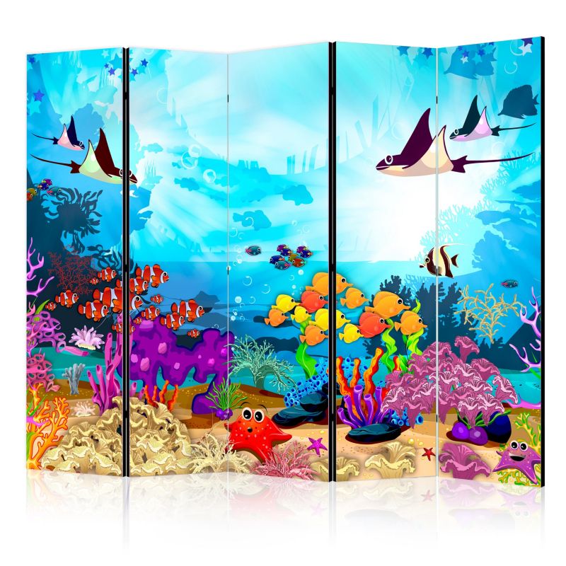 Parawan dwustronny Artgeist Dla dzieci 225x172 cm Dla dzieci 1 szt