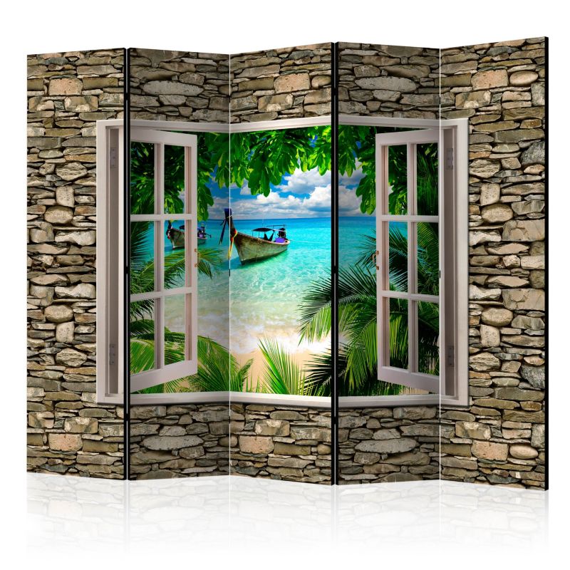 Parawan dwustronny Artgeist Pejzaże 225x172 cm Pejzaże 1 szt