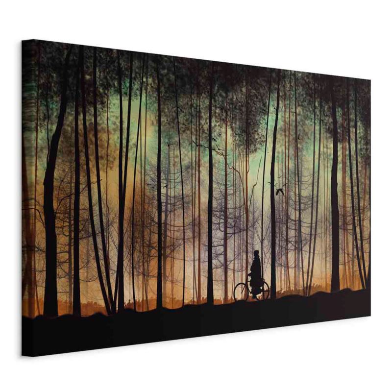 Obraz Artgeist Spacer 30 x 20 cm płótno włoskie 1 szt