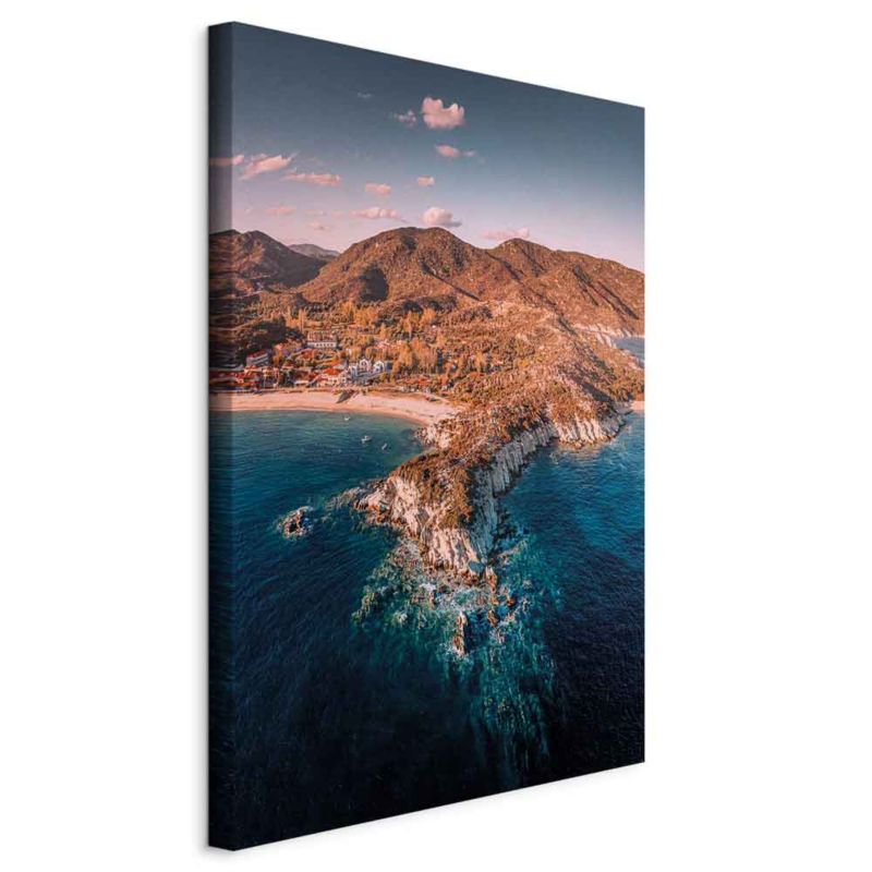 Obraz Artgeist Klif w Kalamitsi 80 x 120 cm flizelina 1 szt