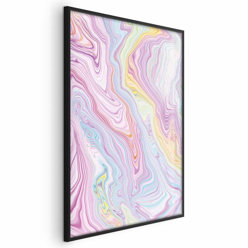 Plakat Artgeist Kolorowy Sen 29,7x42 cm z ramą czarną 1 szt