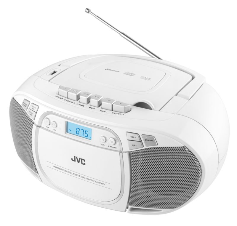 Boombox JVC RC-E451W Biały 1szt.