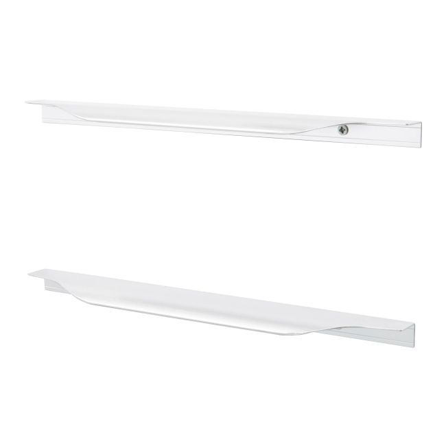 Uchwyt krawędziowy GoodHome aluminium 297 mm
