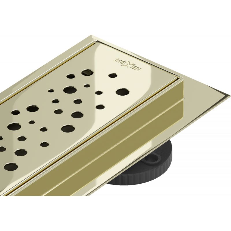 odpływ liniowy Mexen Flat złoty 90 cm 1 szt.