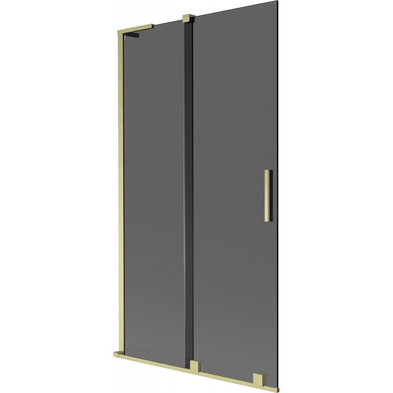 Parawan nawannowy Mexen Velar L grafit złoty 100 x 150 cm 1 szt.