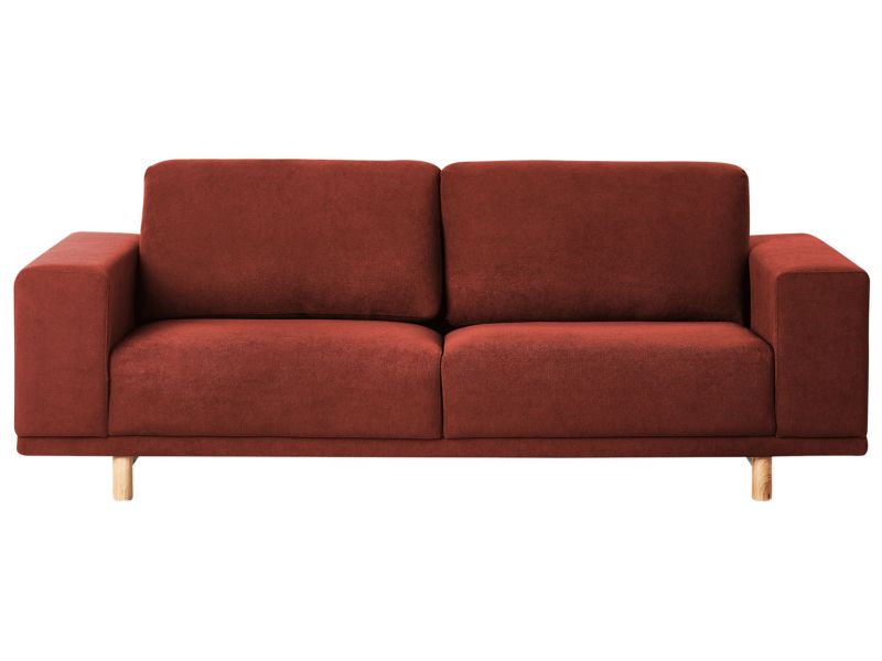 Sofa 3-osobowa czerwona Nivala 1 szt.