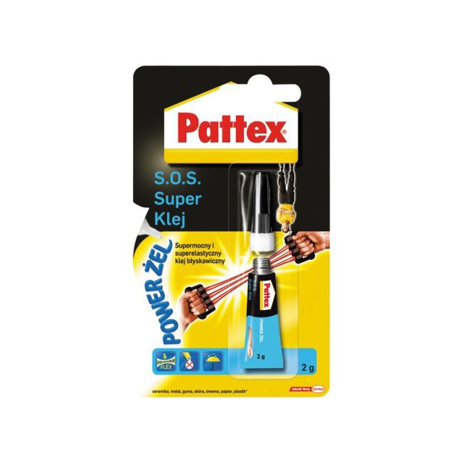 Klej Pattex SOS super żel 2g