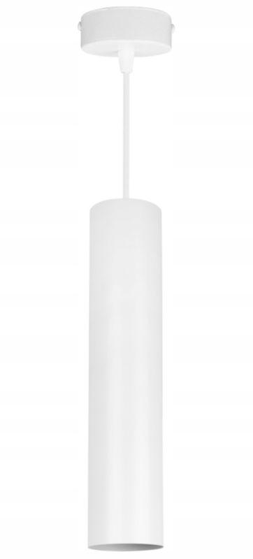Lampa sufitowa wisząca Light Home LH Tuba 1x GU10 20W biały 1szt.