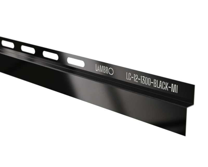 Listwa brodzikowa czołowa Lambro czarny połysk 130 cm 1 szt.