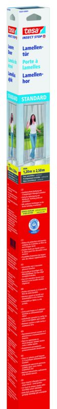 Moskitiera lamelowa Tesa standard XL 1,20 x 2,50 m antracyt