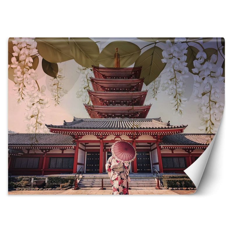Fototapeta Feeby Gejsza i świątynia Senso Ji w Tokio 250x175 1 szt