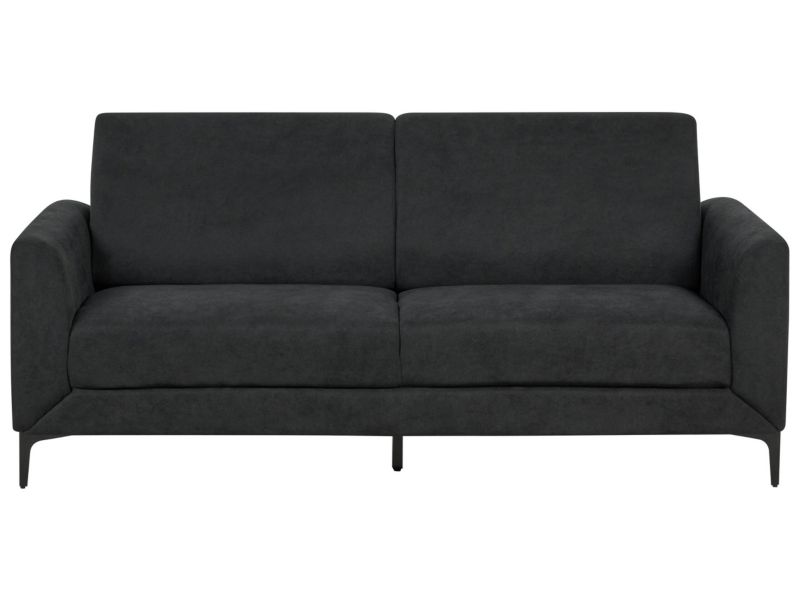 Sofa 3-osobowa czarna Fenes 1 szt.