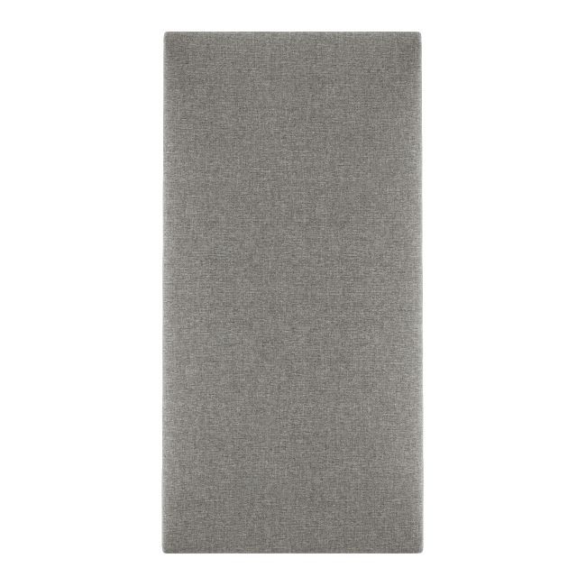 Panel ścienny tapicerowany Stegu Mollis SO11 prostokąt 60 x 30 cm szary