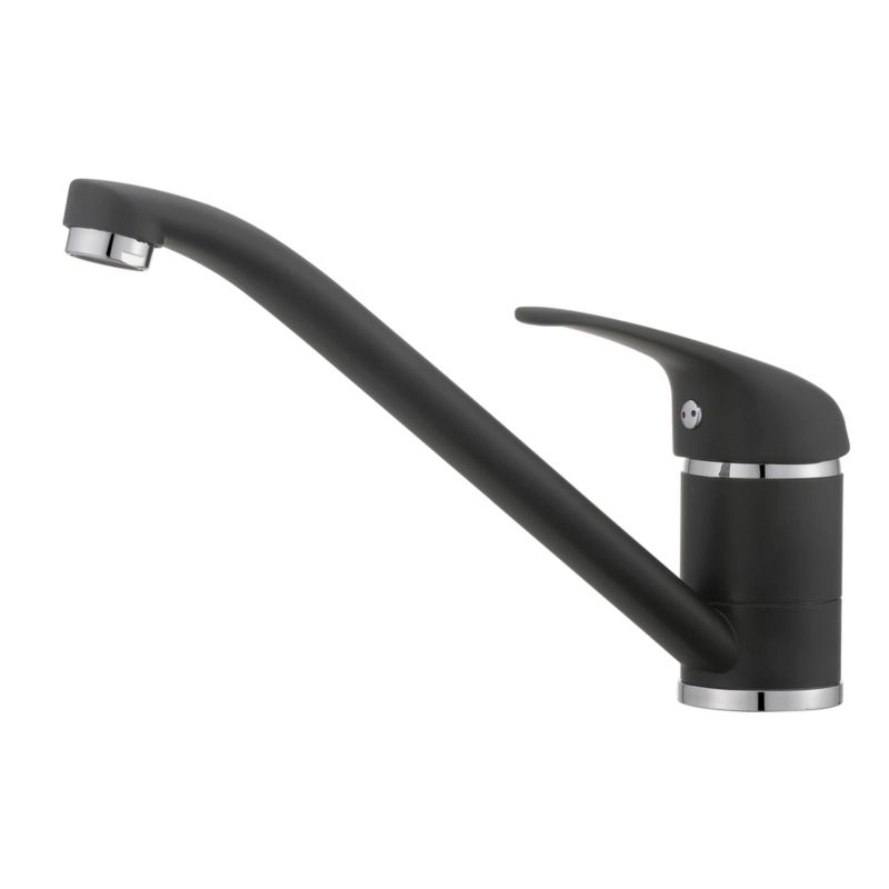 Bateria zlewozmywakowa Cooke&Lewis Huka czarna