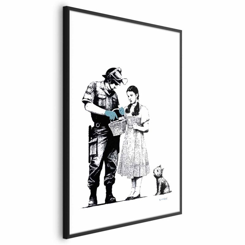 Plakat Artgeist Dorotka 60x90 cm z ramą czarną 1 szt
