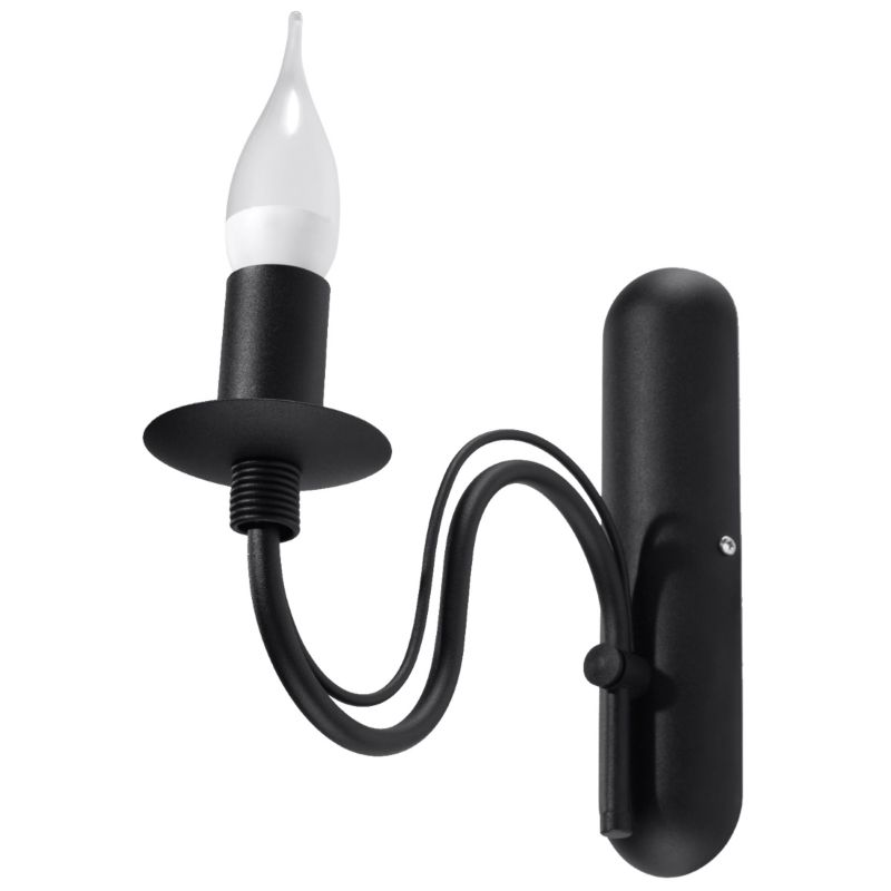 Kinkiet Sollux Lighting MINERWA czarny 1 szt.