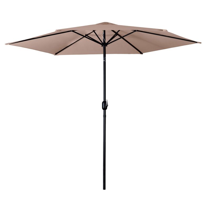 Parasol ogrodowy Plonos balkonowy 300cm regulowany składany + pokrowiec beżowy 1 szt.