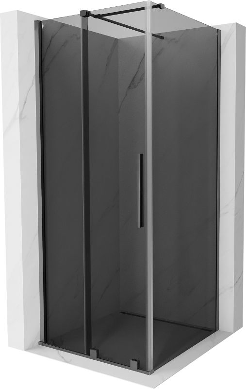 Kabina prysznicowa Mexen Velar rozsuwana 100 x 100 cm grafit gun metal 1 szt.