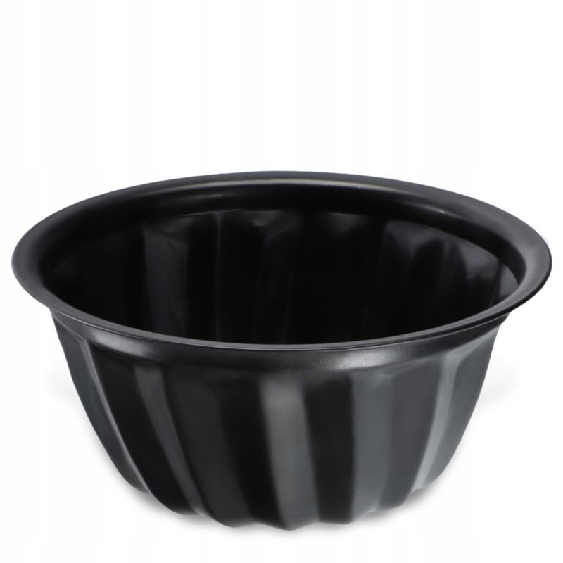 Forma Do Babki KADAX Foremka Blacha Do Pieczenia Nieprzywieralna Spiralna 11,5cm Czarny 1 szt.