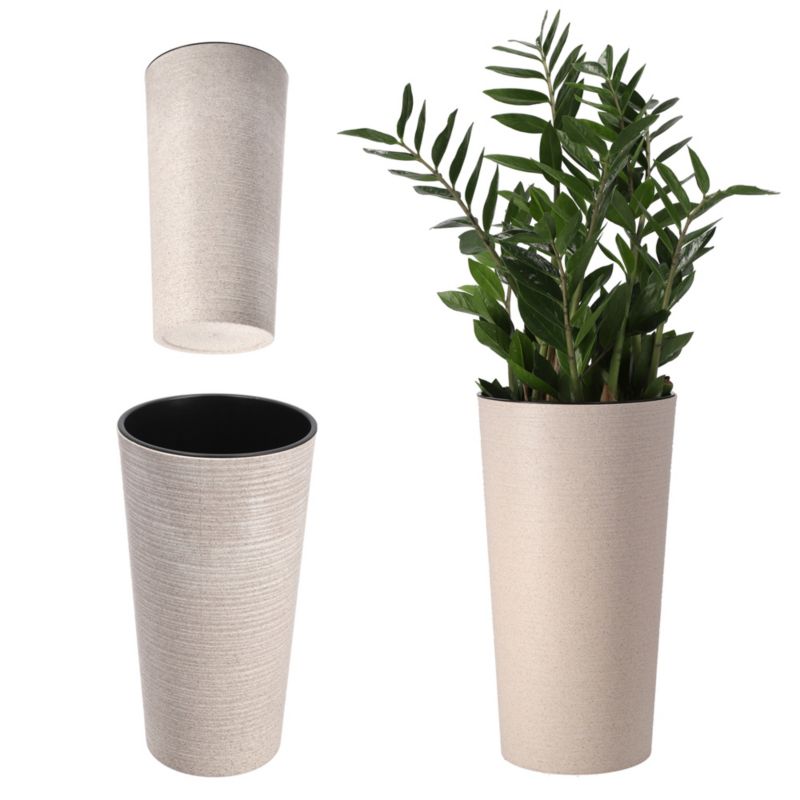 Doniczka KADAX Osłonka Donica Na Kwiaty 19cm Eko 1 szt.