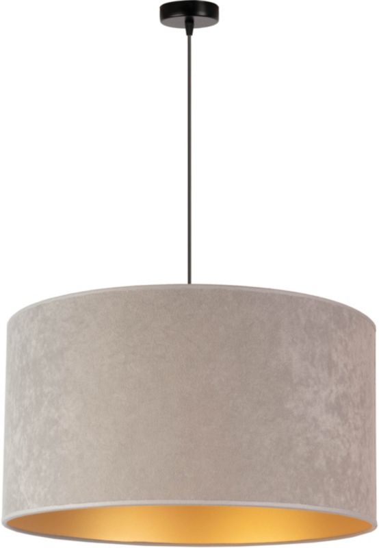 Lampa wisząca Goldie 1 x E27 szara