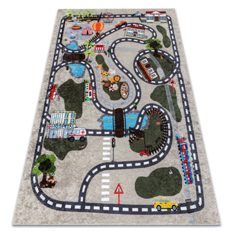 Dywan dla dzieci Junior RugsX 80x150 cm beż BR013 1 szt.