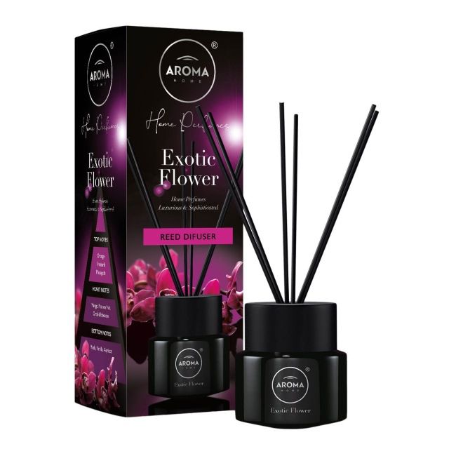 Patyczki zapachowe Aroma Home Black exotic flower 100 ml
