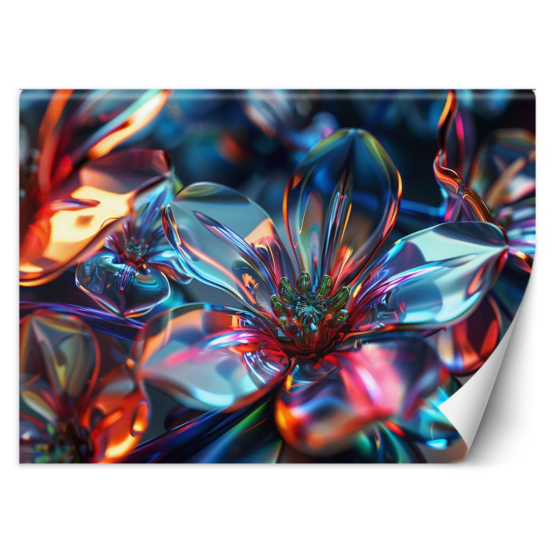 Fototapeta Feeby Szklany bukiet kwiatów 3D 350x245 1 szt