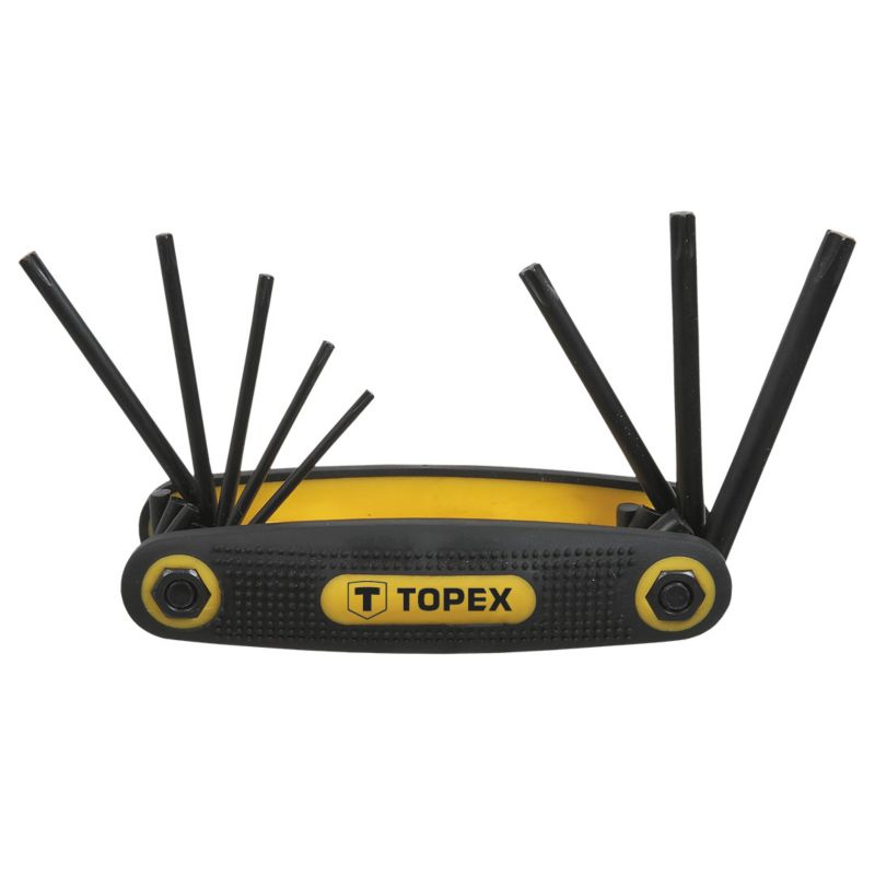 Klucze Torx TOPEX T9-T40 srebrny 1 kpl.