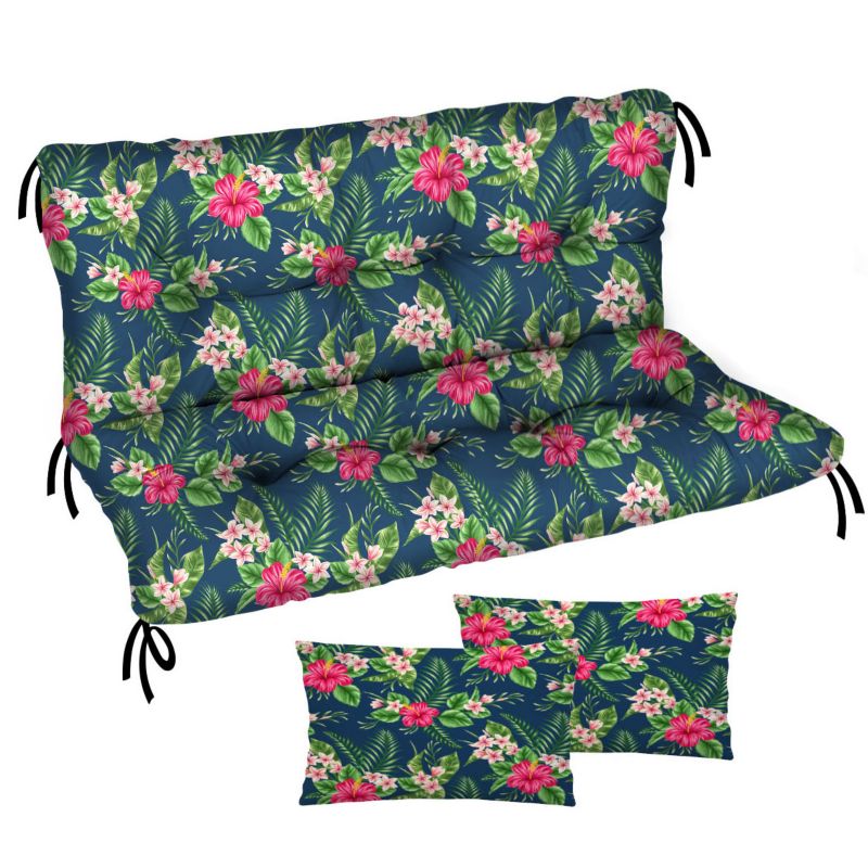 Poduszka materac na huśtawkę Comfort FEROCITY Palm ciemny 120x50x50 1 szt.