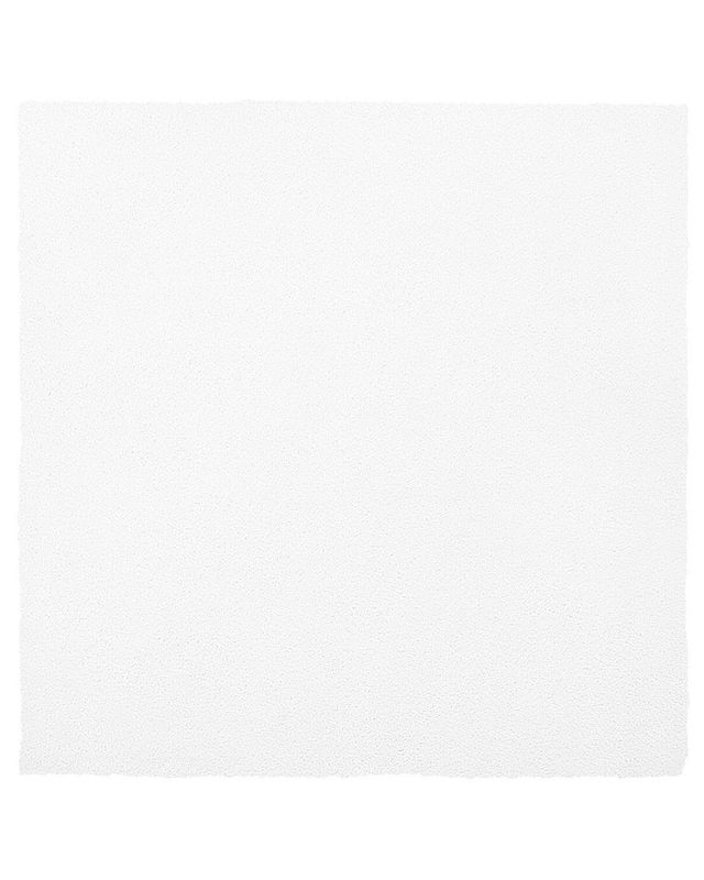 Dywan shaggy 200 x 200 cm biały Demre 1 szt.