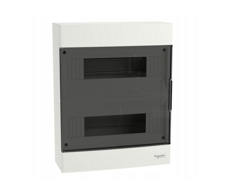 Obudowa natynkowa Schneider Easy9 EU IP40 EZ9EU-2-12-NT-T drzwi transparentne 2/12 1 szt.