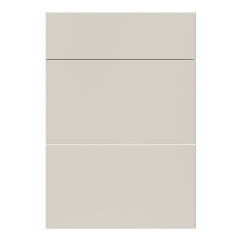 Front kuchenny do szafki z 3 szufladami GoodHome Stevia 50 cm sandstone mat