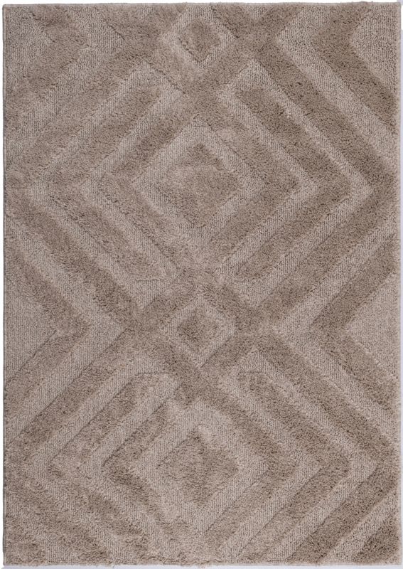 Dywan Multidecor Pisa 120 x 170 cm romby beżowy 1 szt.