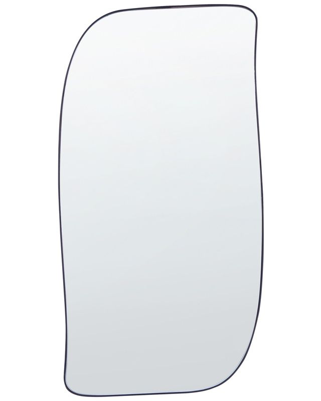Lustro ścienne Montclus 37 cm 70 cm Metal Czarny 1 szt.