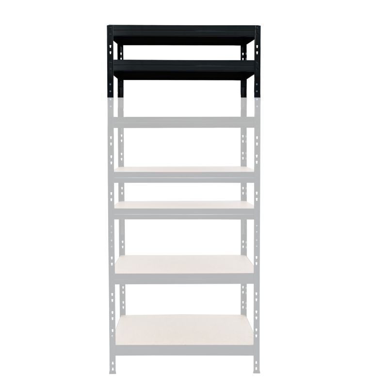 Nadstawka metalowa do regału GoodHome Rand 46 x 97 x 60 cm 2 półki 250 kg