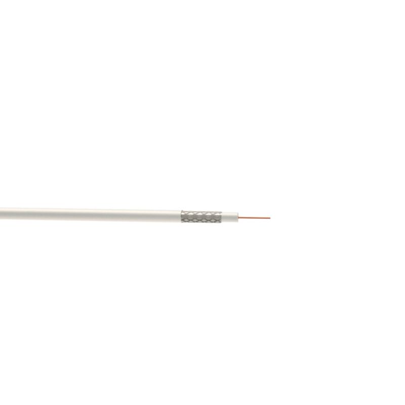 Kabel koncentryczny 17VATC 25 m biały