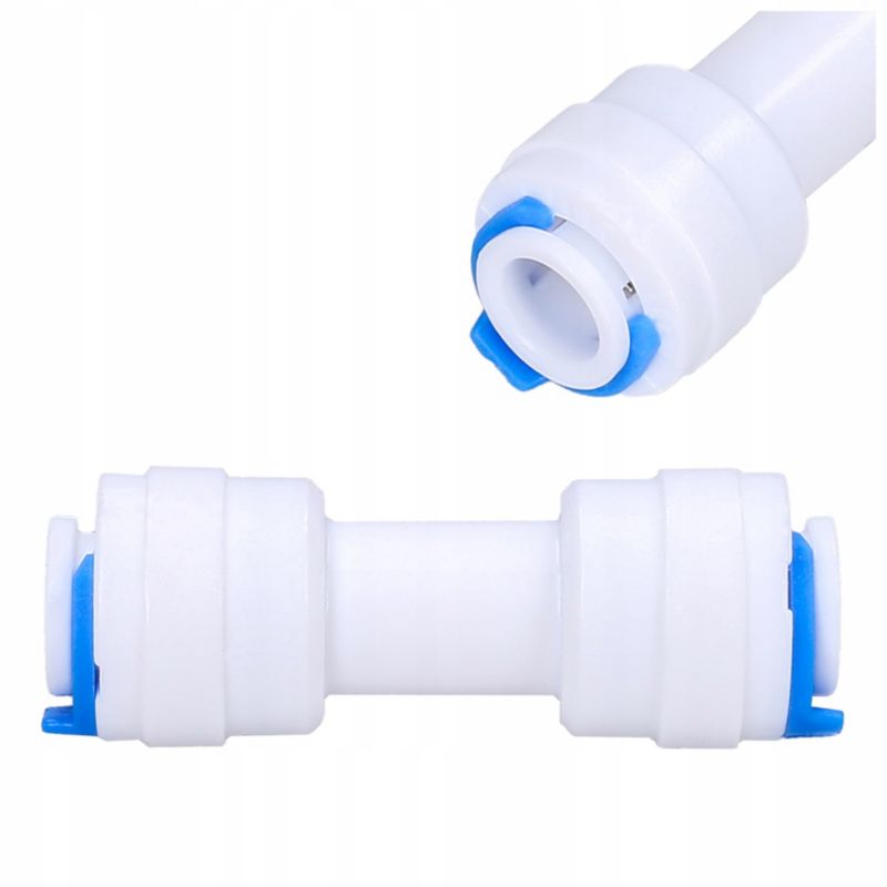Złączka, Wessper, szybkozłączka, do wężyków, systemów odwróconej osmozy, 2 x 1/4", 1szt