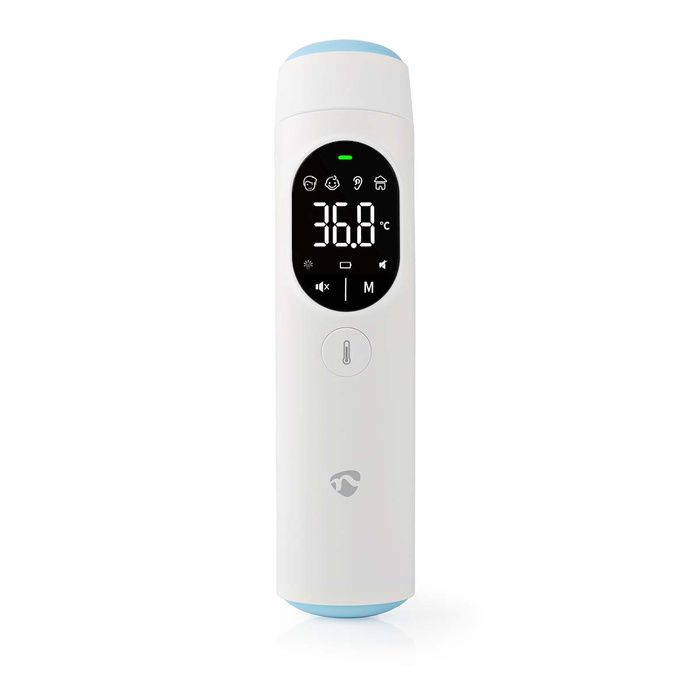 Termometr na podczerwień Nedis SmartLife Wyświetlacz LED Biały 1 szt.