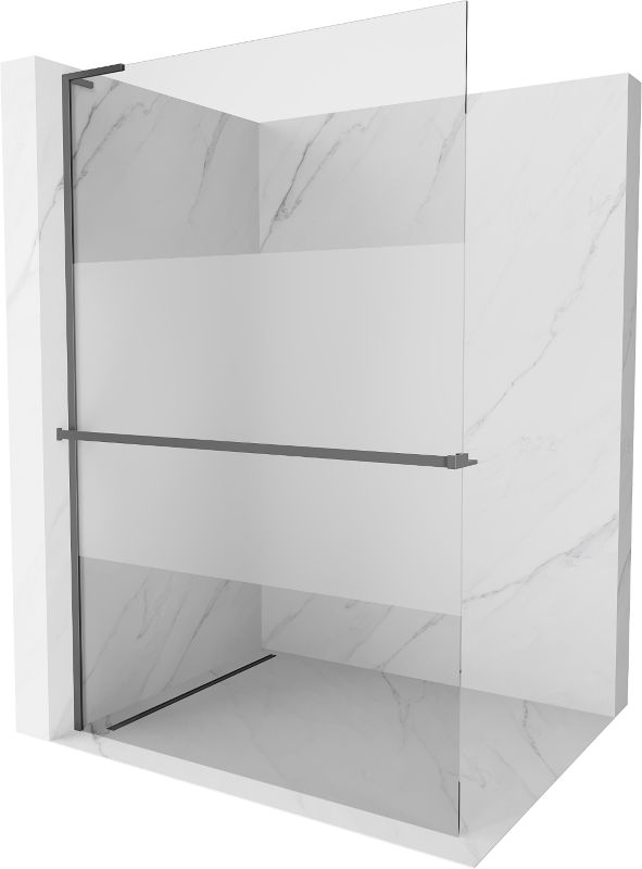 Ścianka prysznicowa Mexen Kioto+ L gun metal 90x200 cm 800-090-123-95-351 szt.