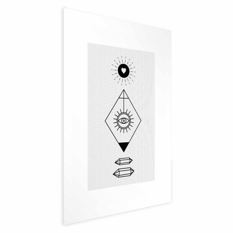 Plakat Artgeist Symbole 29,7x42 cm bez ramy 1 szt
